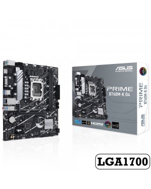 ASUS MAINBOARD PRIME B760M-K D4 LGA1700 DDR4