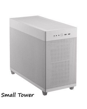 ASUS CASE COMPUTER Prime AP201 WHITE Small Tower