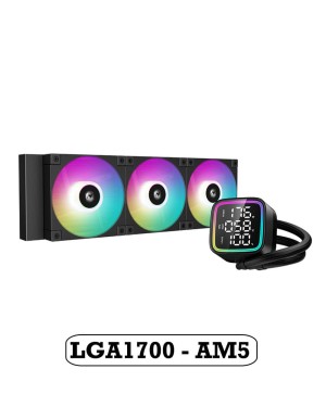 DEEPCOOL LD360 ARGB CPU Water Cooler LCD