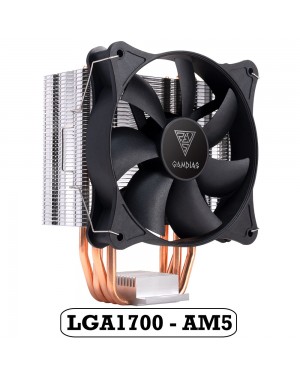 GAMDIAS BOREAS E1-410 MONO CPU AIR COOLERS LGA1700 , AM5