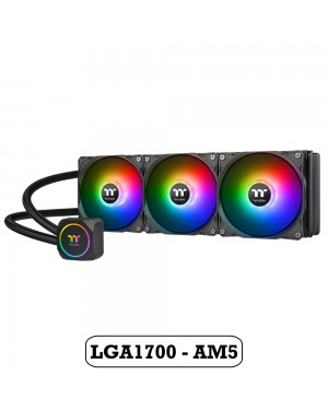 THERMALTAKE TH360 ARGB Sync AIO CPU Liquid Cooler LGA1700 - AM5