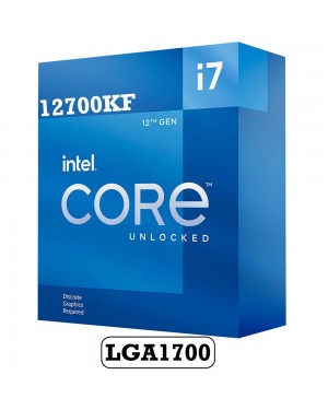 پردازنده اینتل CORE i7 12700KF باکس اورجینال