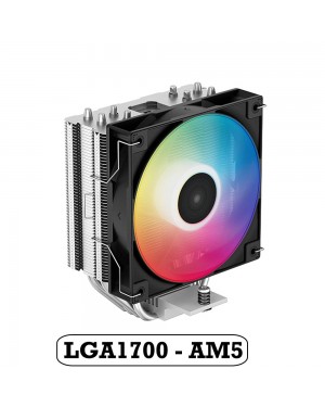DEEPCOOL AG400 LED CPU AIR COOLERS LGA1700 , AM5