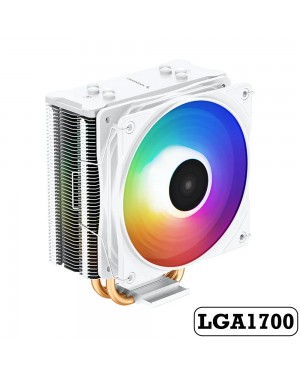 DEEPCOOL CPU AIR GAMMAXX 400 XT WH LGA1700
