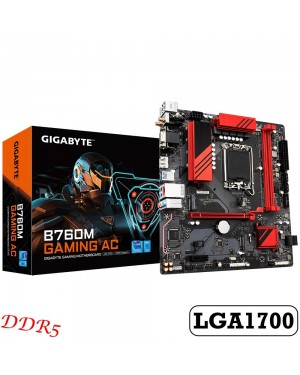 GIGABYTE MAINBOARD B760M GAMING AC DDR5 LGA1700