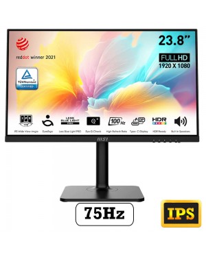 MSI Modern MD2412P 23.8 Inch 75HZ 1Ms IPS Monitor FULL HD