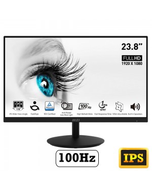 MSI PRO MP242A 23.8 Inch IPS FHD 1Ms 100Hz Monitor