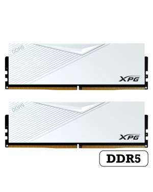 ADATA LANCER 32G DDR5 5200MHz DUAL Channel WHITE Desktop RAM CL38