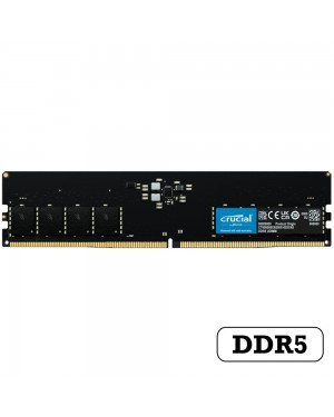 CRUCIAL U-DIMM 16G DDR5 4800MHz Singlel Channel Desktop RAM CL40