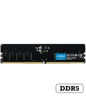 CRUCIAL U-DIMM 8G DDR5 4800MHz Singlel Channel Desktop RAM CL40