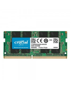 رم لپ تاپ کروشیال 4 گیگابایت تک ماژول DDR4 CL17 باس 2400 