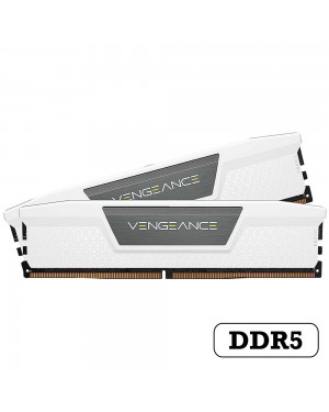 CORSAIR Vengeance 64G WHITE DDR5 5600MHz DUAL Channel (32GB×2) Desktop RAM CL40 WHITE