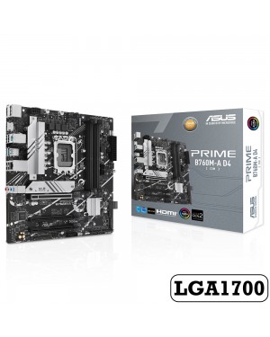 ASUS MAINBOARD PRIME B760M-A D4-CSM LGA1700 DDR4