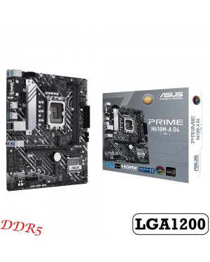 ASUS MAINBOARD PRIME H610M-A D4 CSM LGA1700