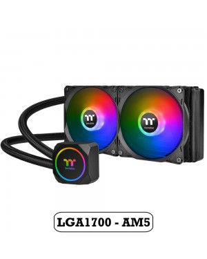 THERMALTAKE TH240 ARGB Sync AIO CPU Liquid Cooler LGA1700 - AM5