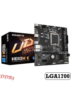 GIGABYTE MAINBOARD H610M K DDR5 LGA1700