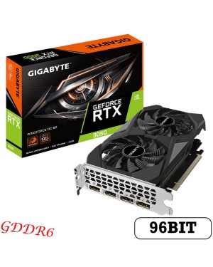 GIGABYTE RTX 3050 WINDFORCE OC 6G GDDR6 96BIT