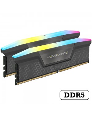 CORSAIR Vengeance RGB AMD EXPO 64G DDR5 5600MHz DUAL Channel (32GB×2) Desktop RAM CL36