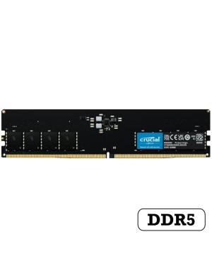 CRUCIAL U-DIMM 32G DDR5 4800MHz Singlel Channel Desktop RAM CL40