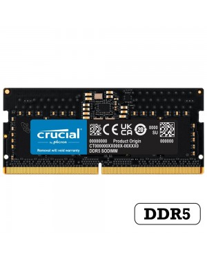 CRUCIAL 16G DDR5 4800MHz Singlel Channel LAPTOP RAM CL40