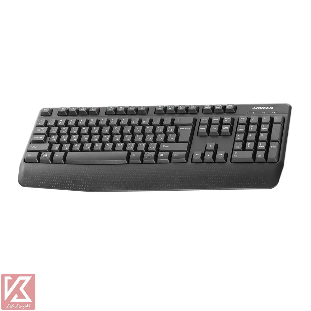 GREEN-KEYBOARD-GK306W