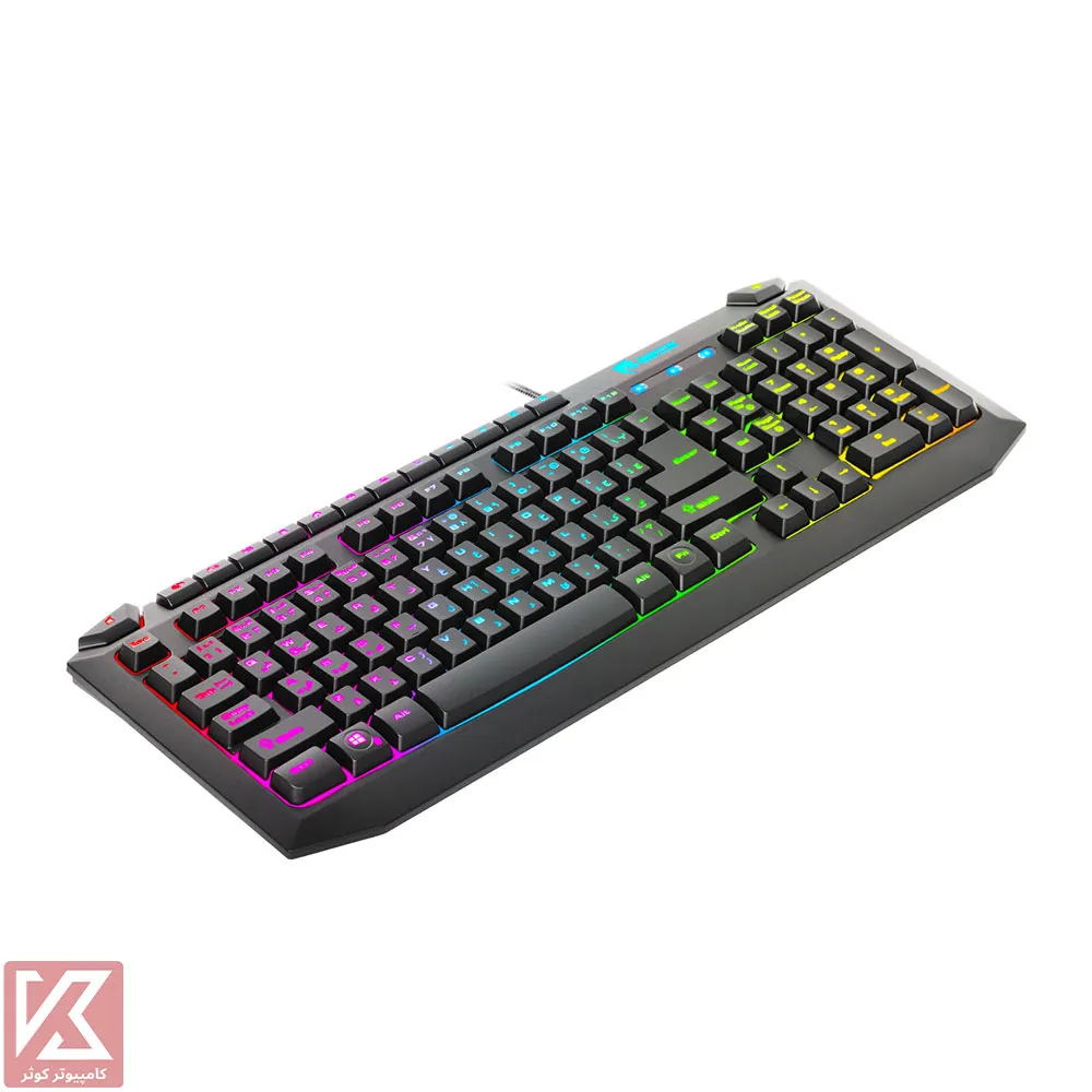 GREEN-KEYBOARD-GK701-RGB