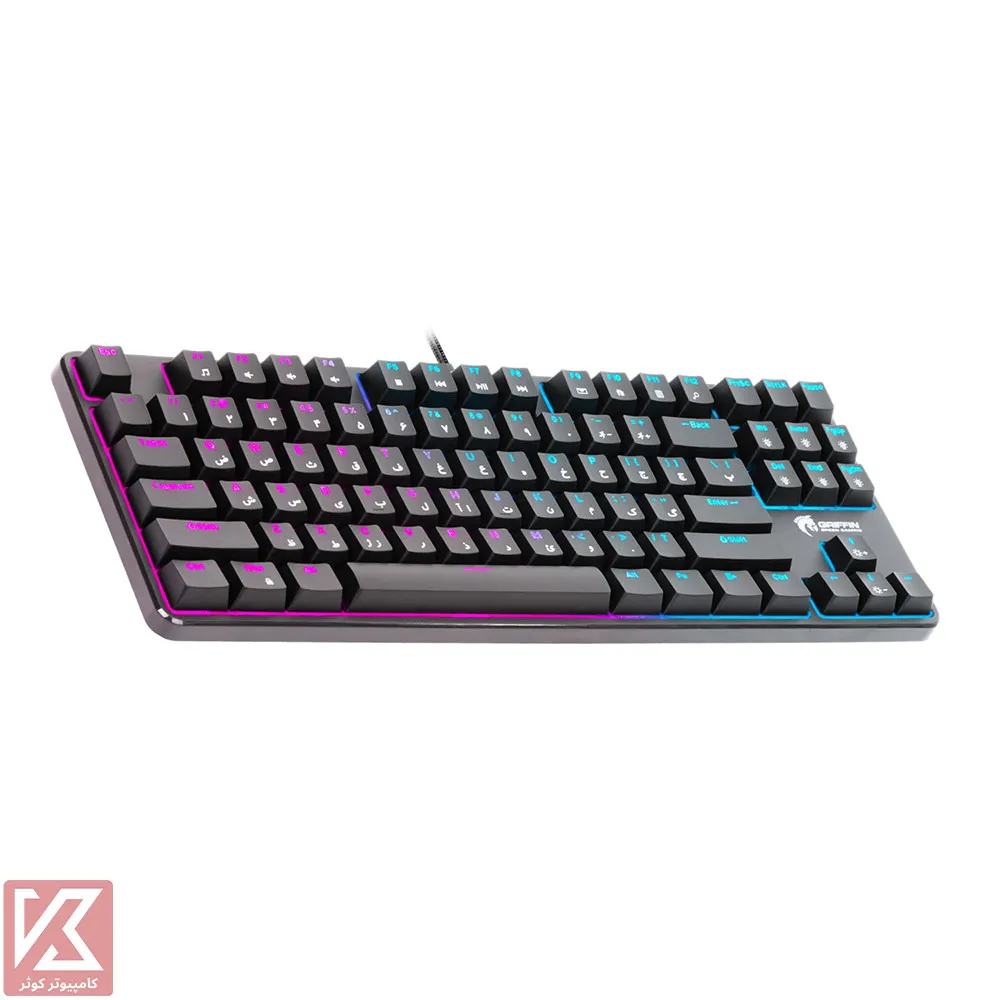 GREEN-KEYBOARD-GK801-RGB