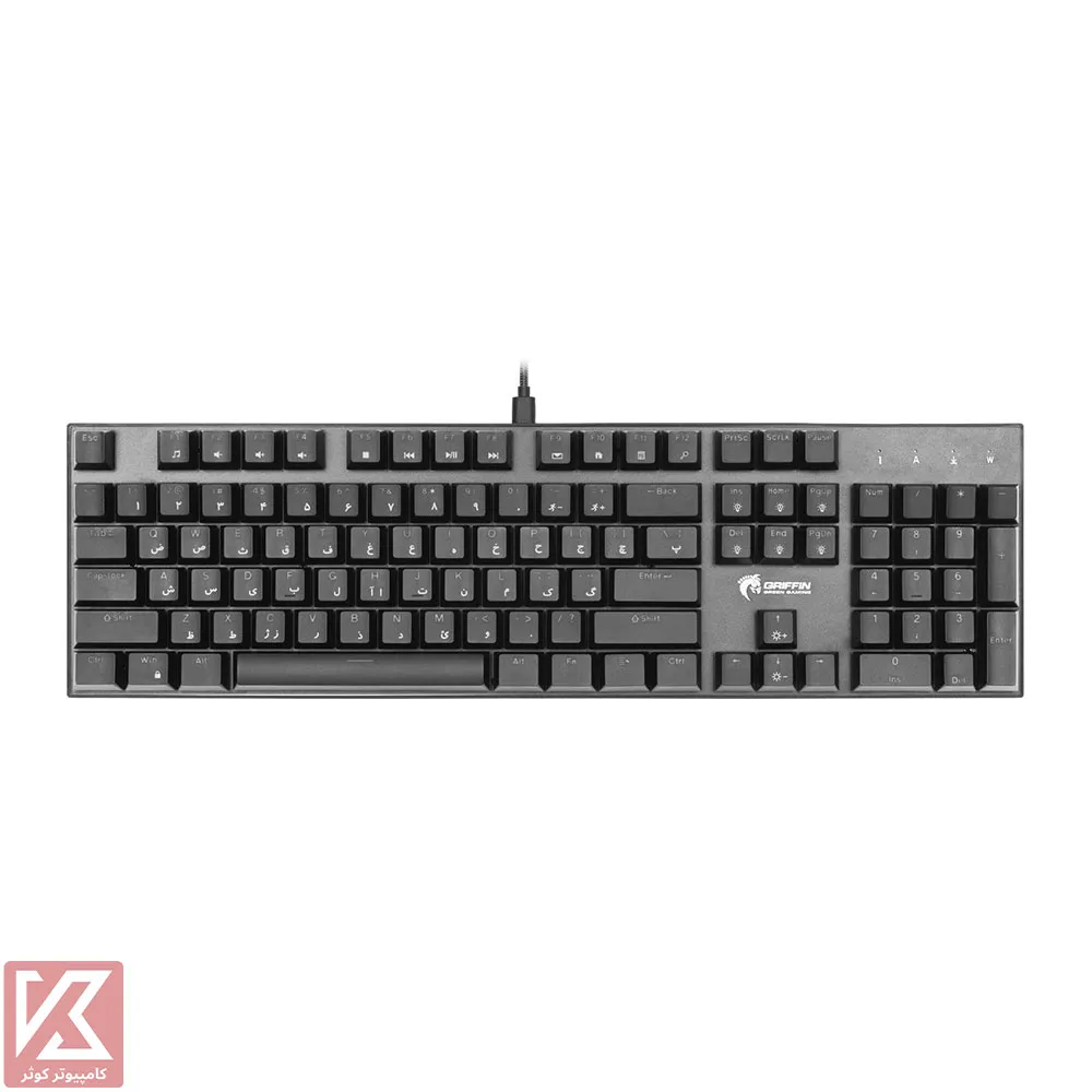 GREEN-KEYBOARD-GK802-RGB