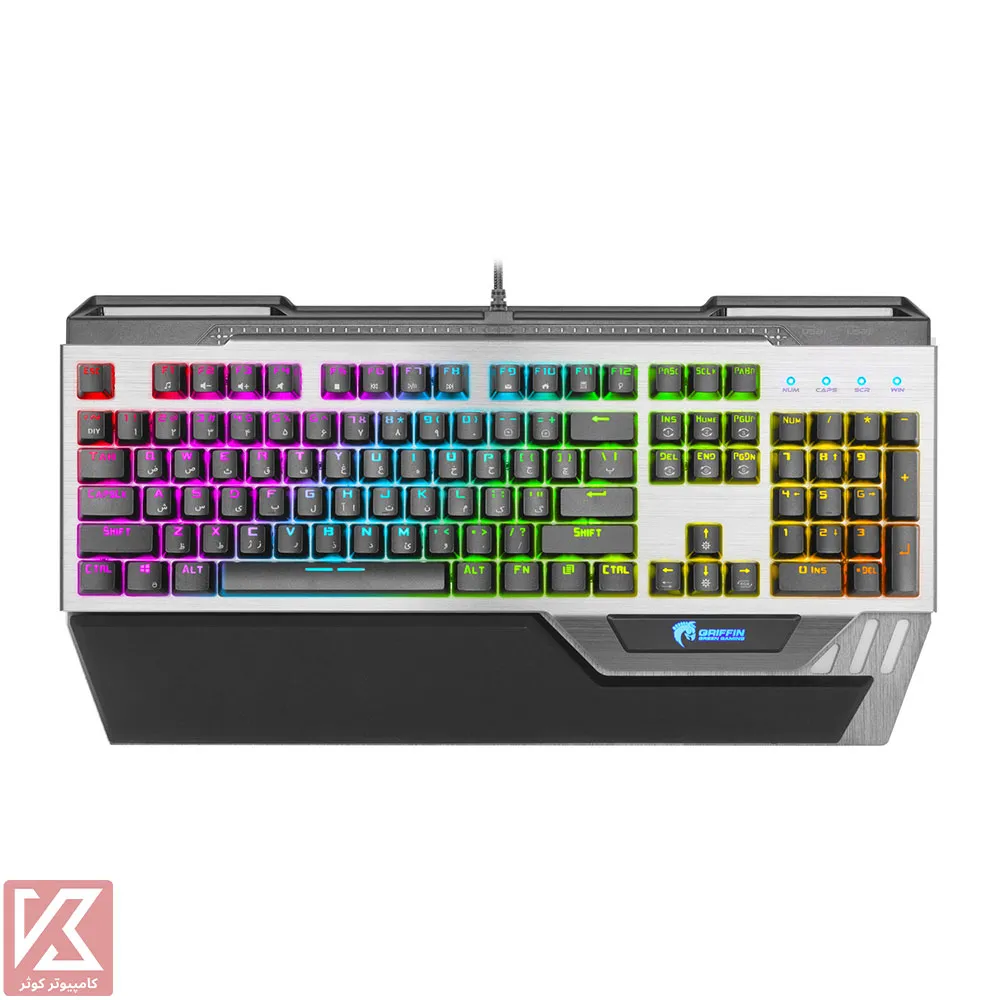 GREEN-KEYBOARD-GK803-RGB