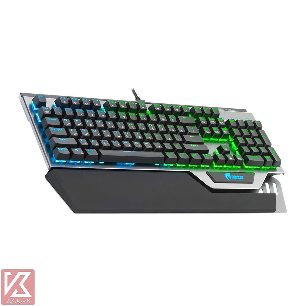 GREEN-KEYBOARD-GK803-RGB