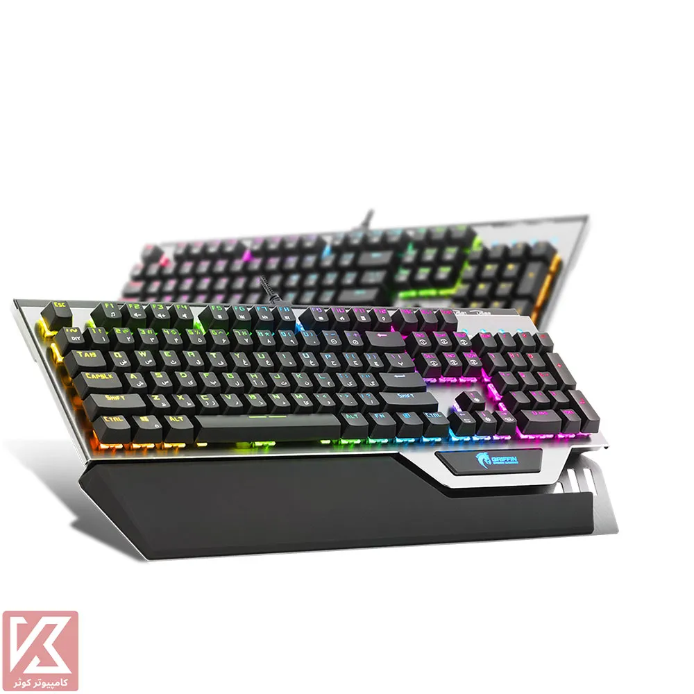 GREEN-KEYBOARD-GK803-RGB