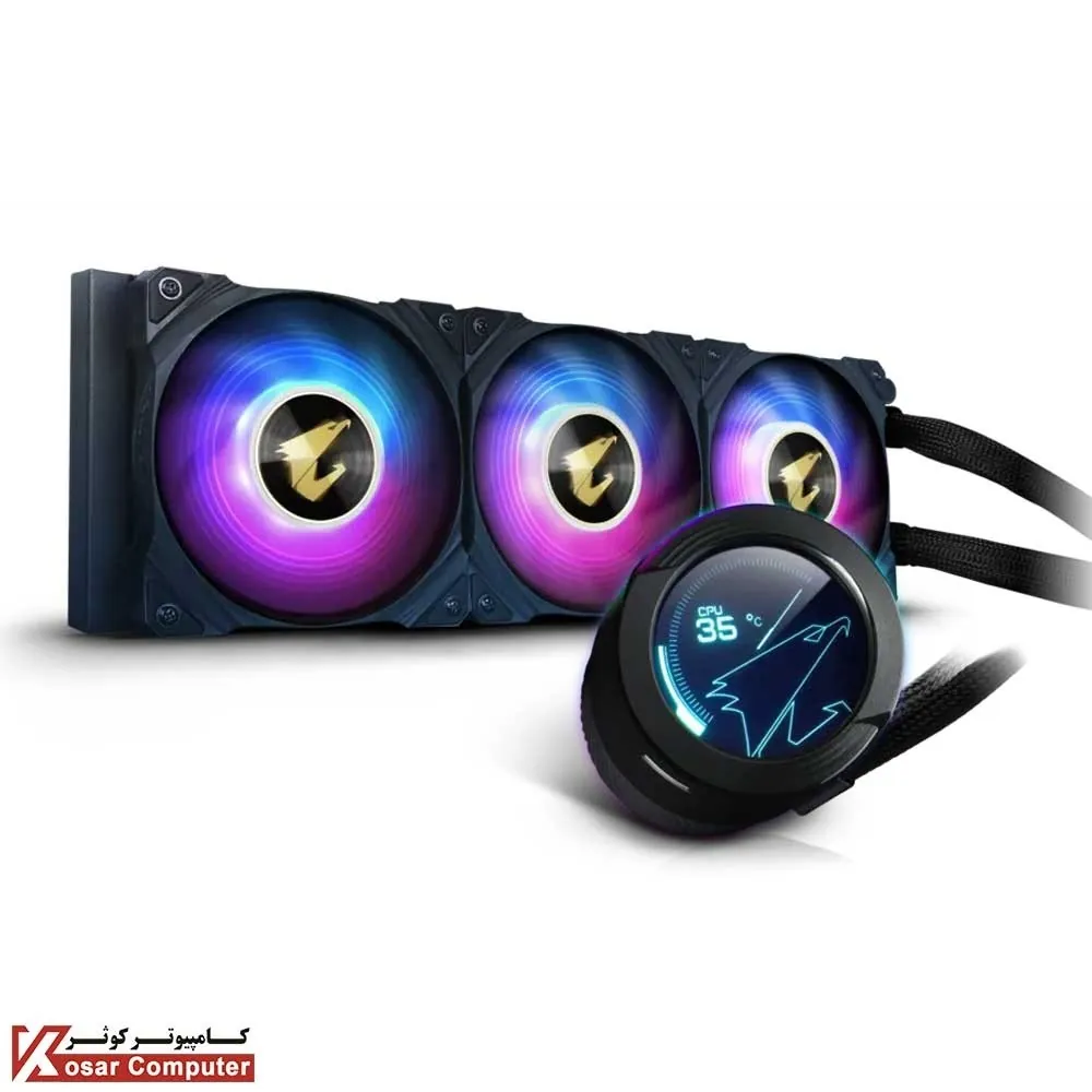 خنک کننده مایع پردازنده گیگابایت AORUS WATERFORCE X 360