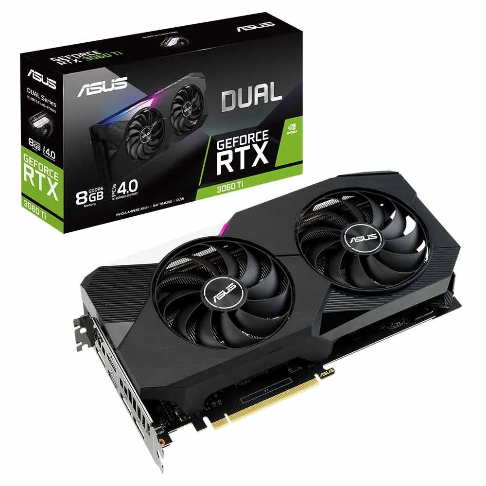 کارت گرافیک ایسوس DUAL RTX3060TI 8G