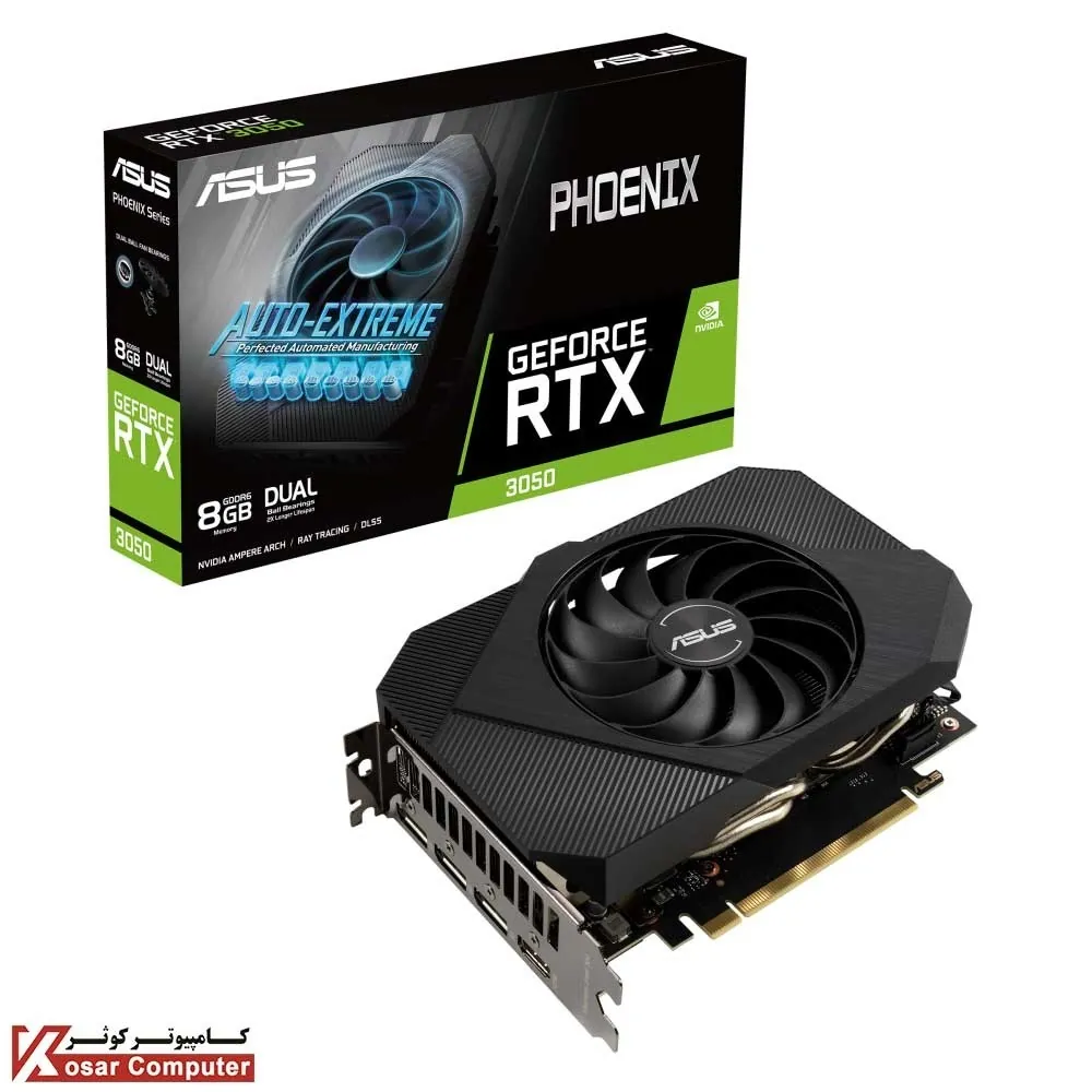 کارت گرافیک ایسوس RTX 3050-PH 8G