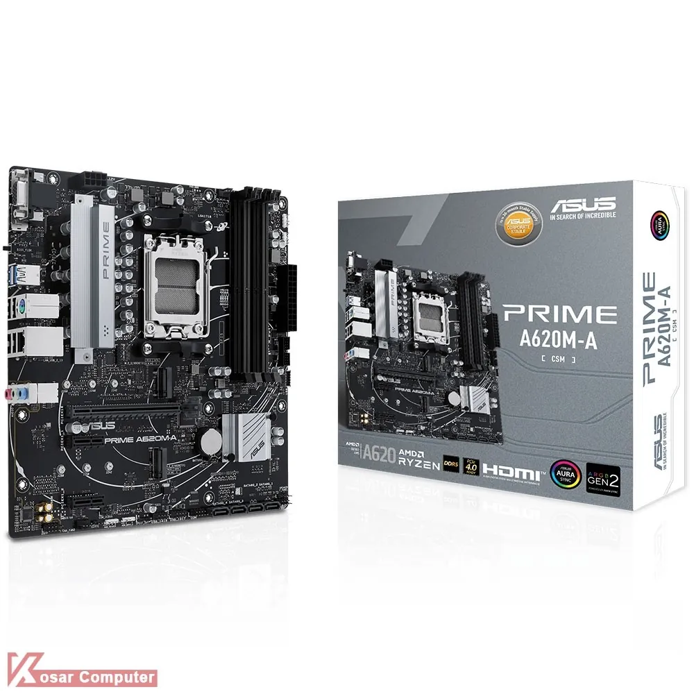 مادربرد ایسوس ASUS PRIME A620M-A-CSM DDR5