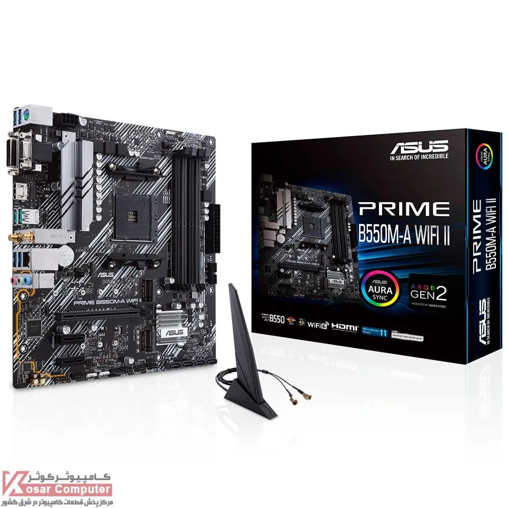 مادربرد ایسوس PRIME B550M-A WIFI II