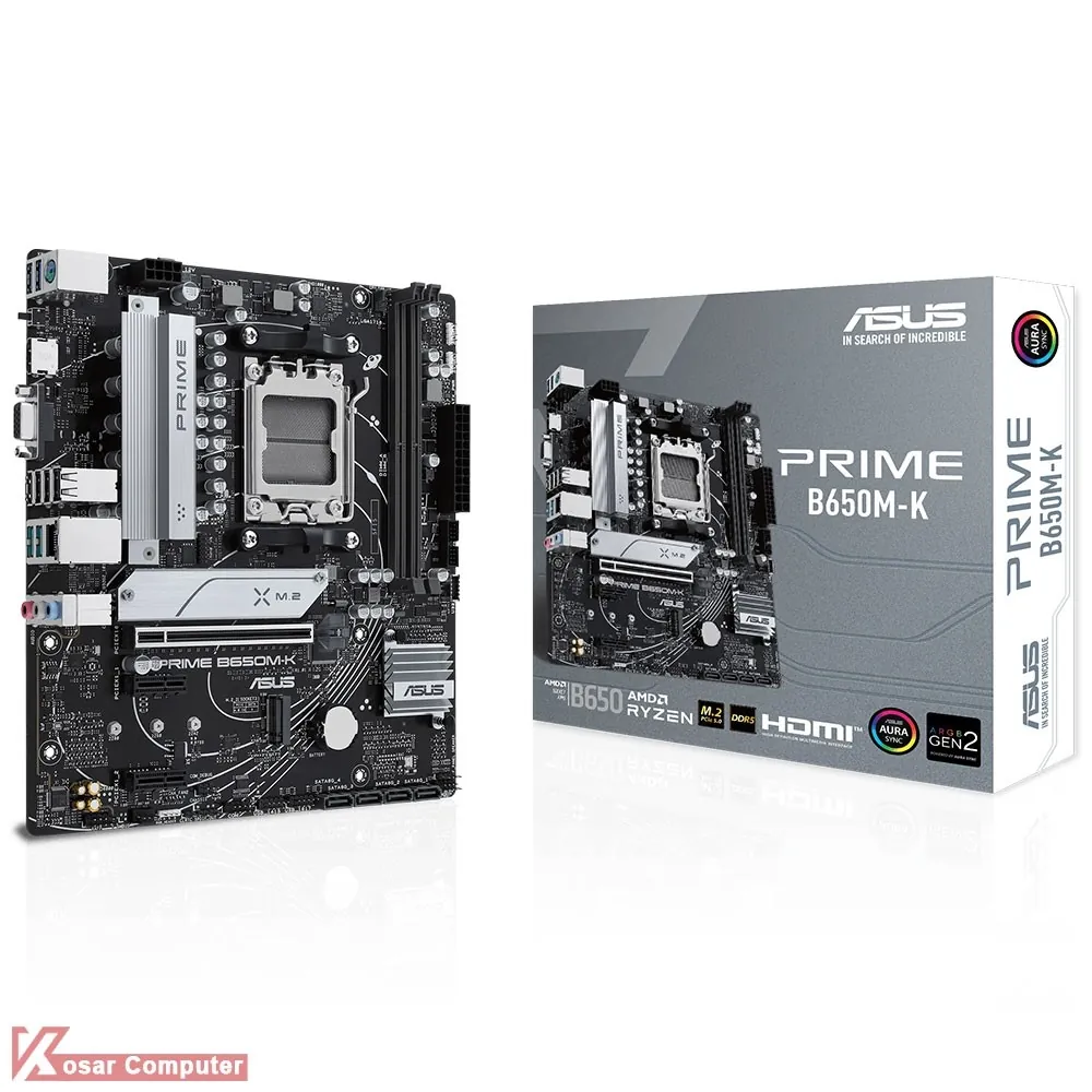 مادربرد ایسوس ASUS PRIME B650M-K DDR5