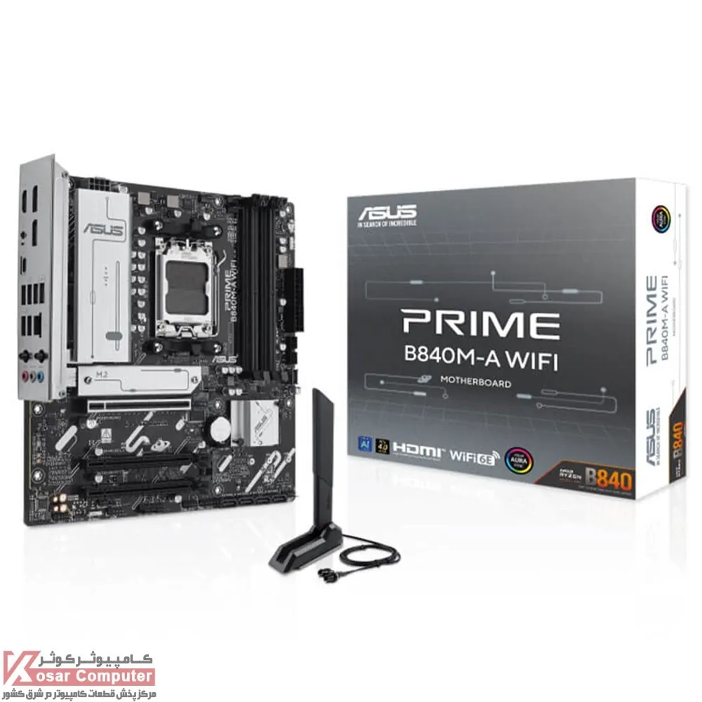 مادربرد ایسوس وایرلس PRIME B840M-A WIFI