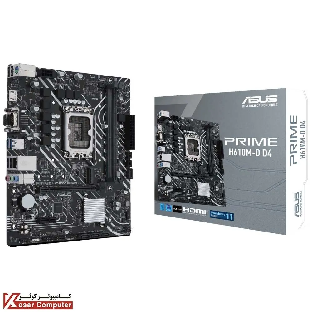 مادربرد ایسوس PRIME H610M-D D4