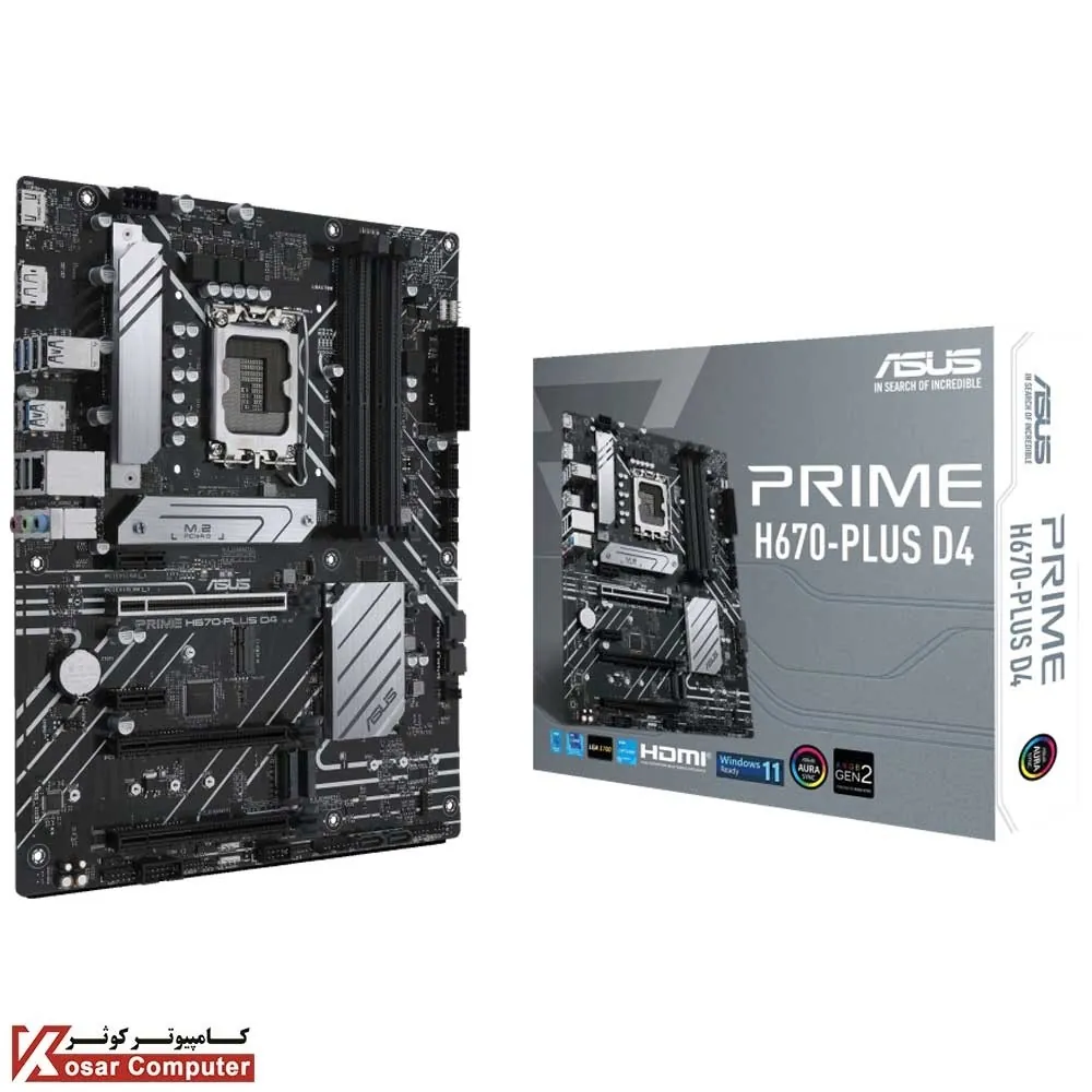 مادربرد ایسوس PRIME H670-PLUS D4