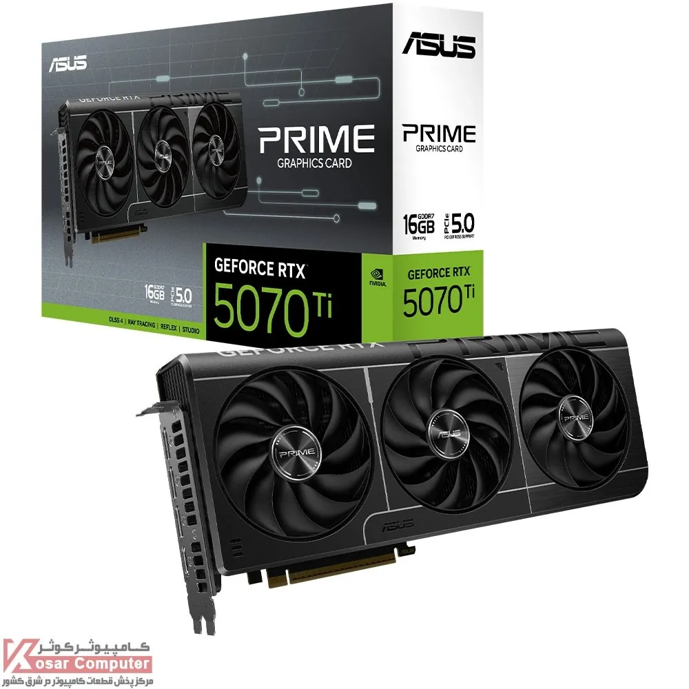 کارت گرافیک ایسوس PRIME RTX 5070 TI 16G