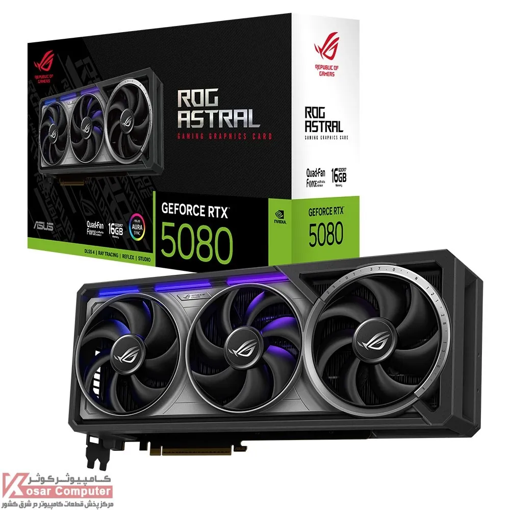کارت گرافیک ایسوس ROG Astral RTX 5080 16GB