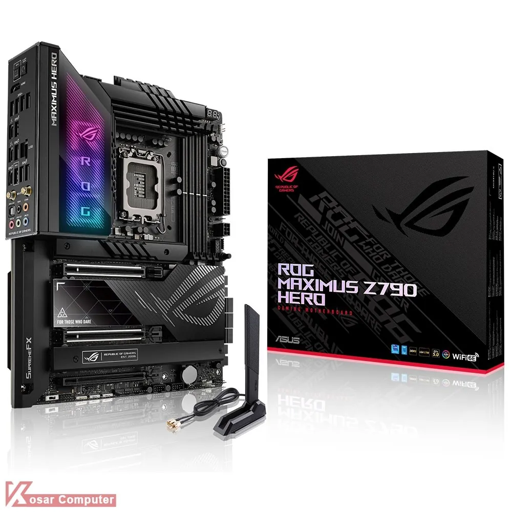 مادربرد ایسوس ASUS ROG MAXIMUS Z790 HERO DDR5