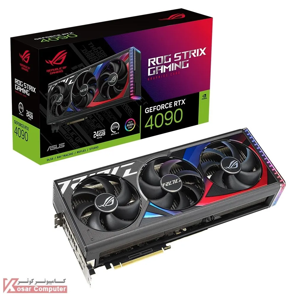 کارت گرافیک ایسوس ROG Strix RTX 4090 24GB