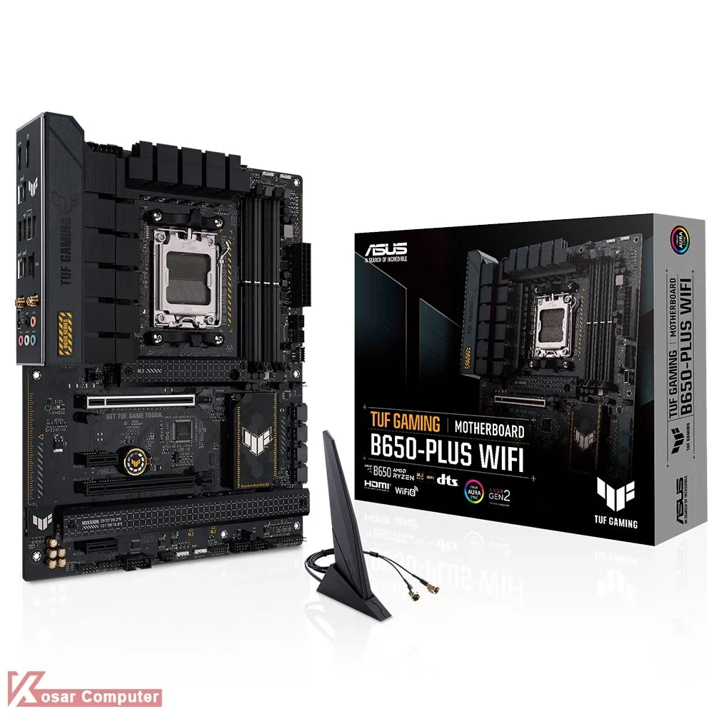 مادربرد ایسوس TUF GAMING B650-PLUS WIFI DDR5
