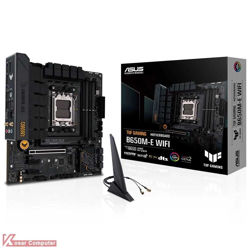 مادربرد ایسوس ASUS TUF GAMING B650M-E WIFI DDR5