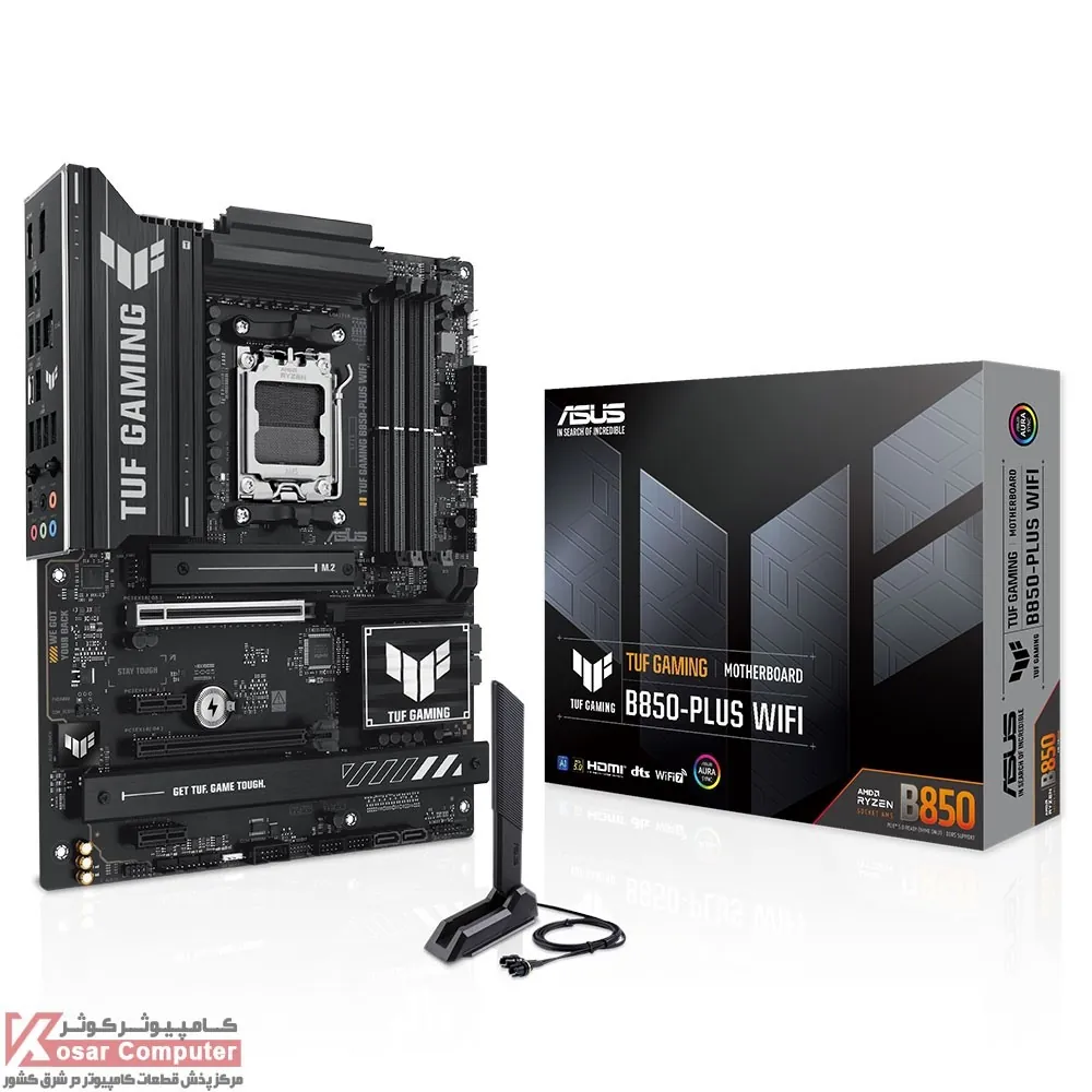 مادربرد ایسوس وایرلس TUF GAMING B850-PLUS WIFI
