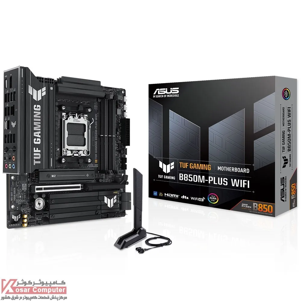 مادربرد ایسوس وایرلس TUF GAMING B850M-PLUS WIFI