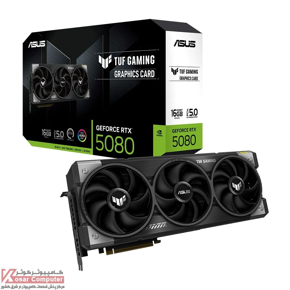 کارت گرافیک ایسوس TUF Gaming RTX 5080 16GB