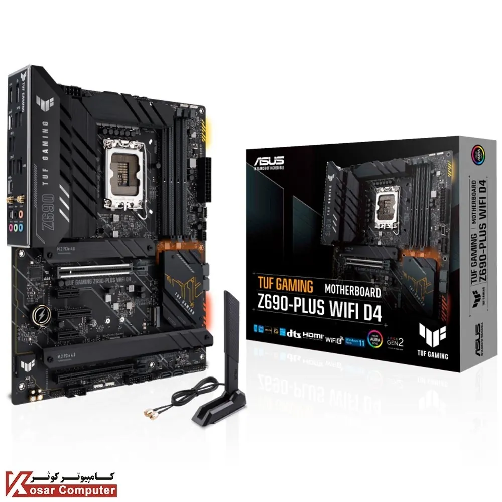 مادربرد ایسوس TUF GAMING Z690-PLUS WIFI D4